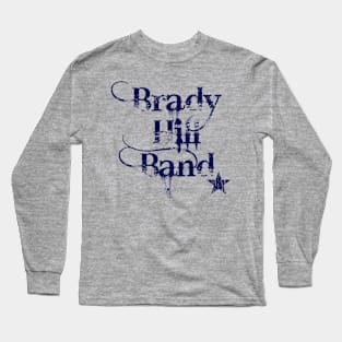 Brady Hill Band Navy Logo 1 Long Sleeve T-Shirt